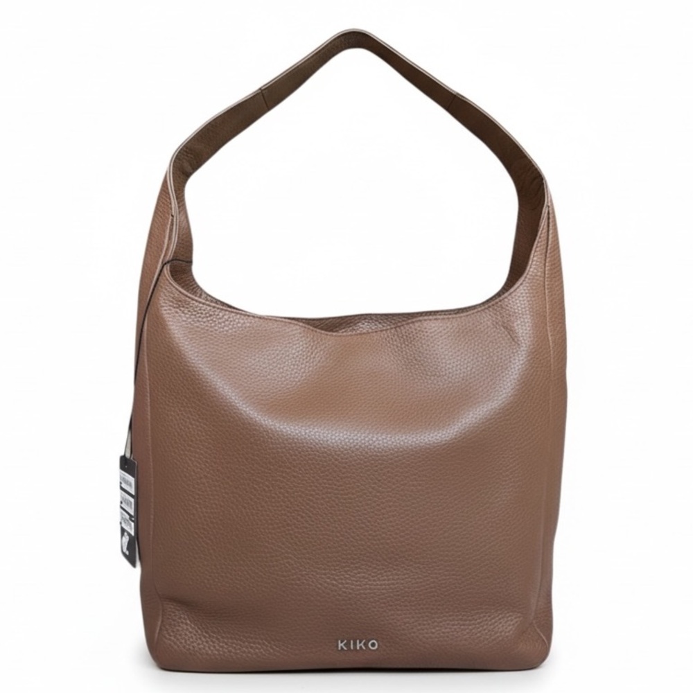 Kiko Pebbled Leather Hobo